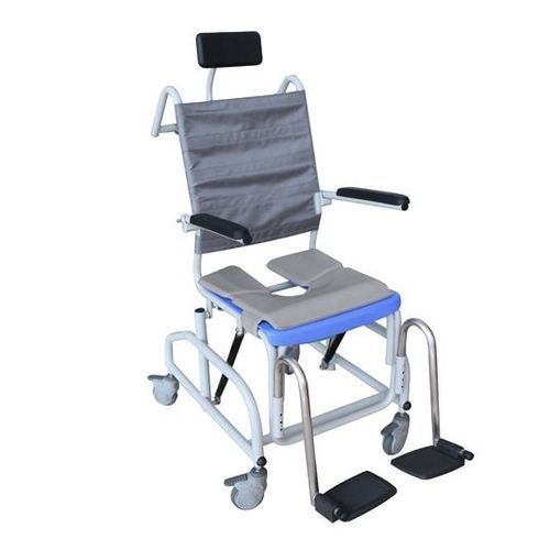 Sedia con braccioli - JY-XZC-01-3 - KANGHUI MEDICAL TECHNOLOGY - con rotelle / con poggiapiedi / per adulti