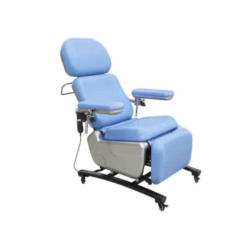 Poltrona per prelievo di sangue manuale - DH-XD104-1 - KANGHUI MEDICAL TECHNOLOGY - a 3 sezioni / con poggiagambe