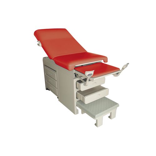 Poltrona da visita generale - DH-S106 - KANGHUI MEDICAL TECHNOLOGY - elettrica / ad altezza regolabile / basculante