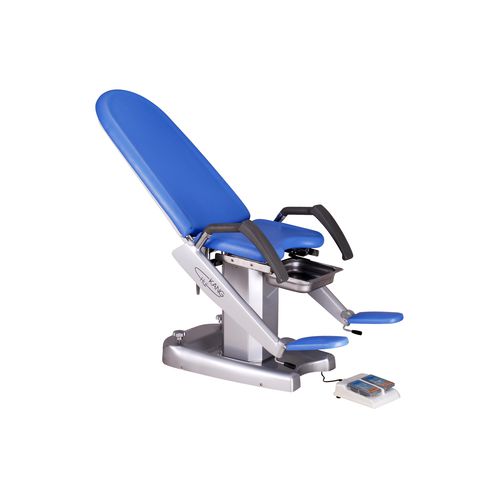 Poltrona per visita ginecologica - DH-S102A - KANGHUI MEDICAL TECHNOLOGY - elettrica / ad altezza regolabile / con poggiagambe