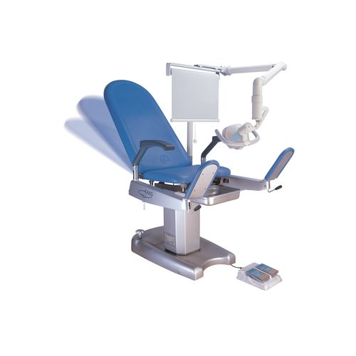 Poltrona per visita ginecologica - DH-S101 - KANGHUI MEDICAL TECHNOLOGY - meccanica / ad altezza regolabile / a 2 sezioni