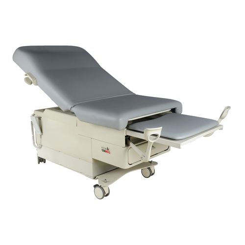 Poltrona per visita ginecologica - DH-S106A - KANGHUI MEDICAL TECHNOLOGY - elettrica / con rotelle / a 3 sezioni