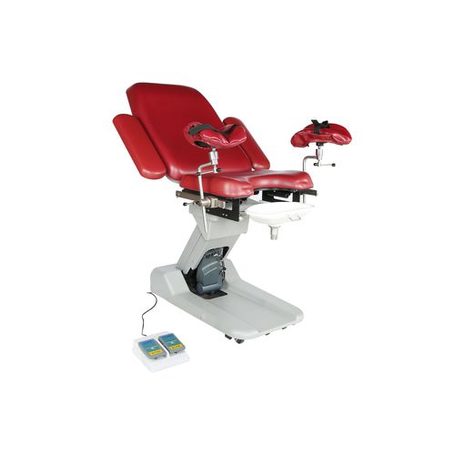 Poltrona per visita ginecologica - DH-S102C - KANGHUI MEDICAL TECHNOLOGY - elettroidraulica / ad altezza regolabile / a 3 sezioni