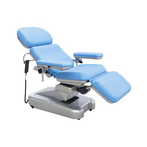 Poltrona per prelievo di sangue elettrica - DH-XD101-01 - KANGHUI MEDICAL TECHNOLOGY - a 4 sezioni / ad altezza regolabile