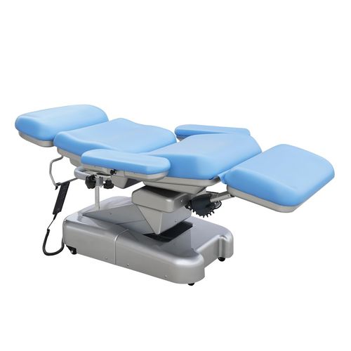 Poltrona per prelievo di sangue elettrica - DH-XD101-02 - KANGHUI MEDICAL TECHNOLOGY - a 4 sezioni / ad altezza regolabile