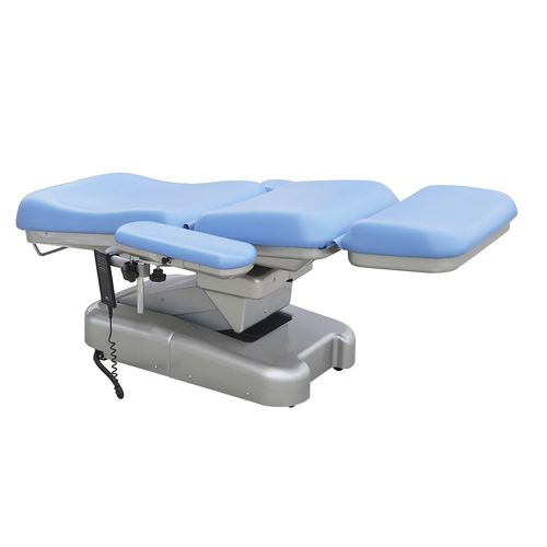Poltrona per prelievo di sangue a 3 sezioni - DH-XD102 - KANGHUI MEDICAL TECHNOLOGY - ad altezza regolabile