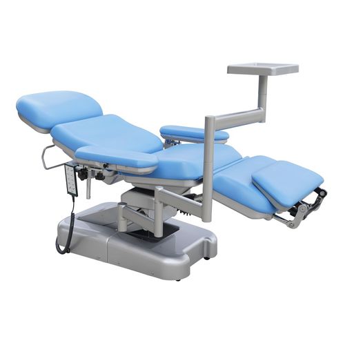 Poltrona per prelievo di sangue a 4 sezioni - DH-XD107-5 - KANGHUI MEDICAL TECHNOLOGY - con poggiagambe
