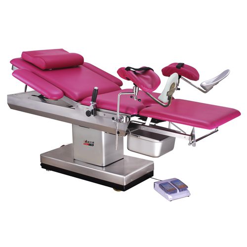Letto da parto - DH-C102B - KANGHUI MEDICAL TECHNOLOGY - elettrico / ad altezza regolabile / a 3 sezioni