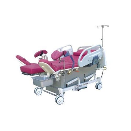 Letto da parto - Labor Economic - KANGHUI MEDICAL TECHNOLOGY - elettrico / ad altezza regolabile / con rotelle