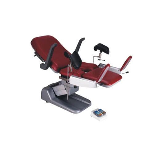 Poltrona per visita ginecologica - KANGHUI MEDICAL TECHNOLOGY - elettrica / ad altezza regolabile / con poggiagambe