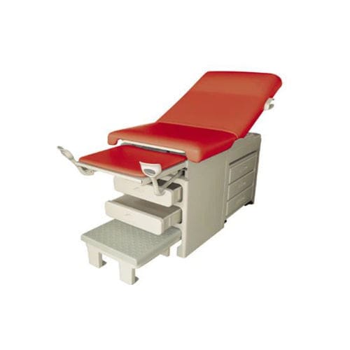Lettino per visita ginecologica - KANGHUI MEDICAL TECHNOLOGY - manuale / con rotelle / a 3 sezioni