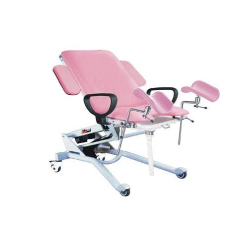 Lettino da visita ginecologico - Movable - KANGHUI MEDICAL TECHNOLOGY - elettrico / ad altezza regolabile / con rotelle