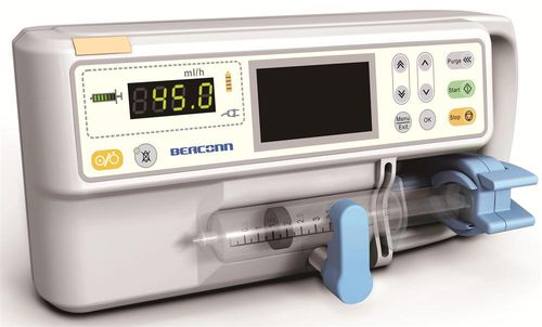 Pompa-siringa a 1 via - HY-900B - Guangzhou Beaconn Medical Science Technology Co.,Ltd - con connessione wireless