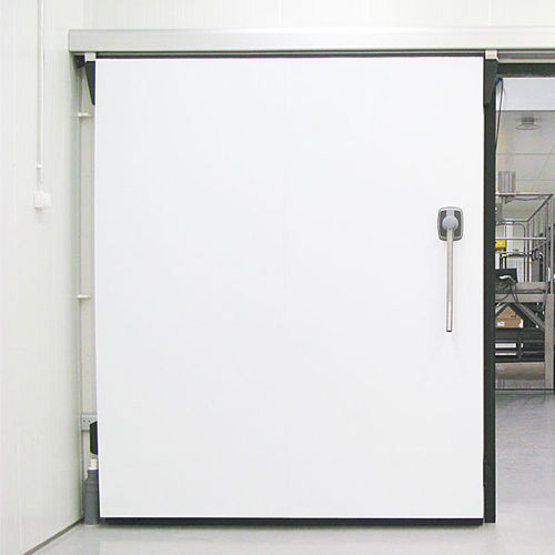 Porta per camera frigorifera da laboratorio - SD7 series - Porkka - scorrevole / doppia
