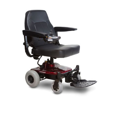 Sedia a rotelle elettrica - Jimmie - Shoprider - da esterno / pieghevole / ad altezza regolabile