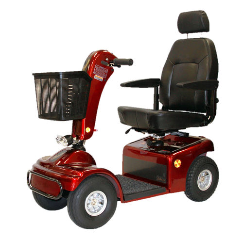 Scooter per disabili elettrico - Sprinter XL4 - Shoprider - bariatrico / a 4 ruote / con cestello