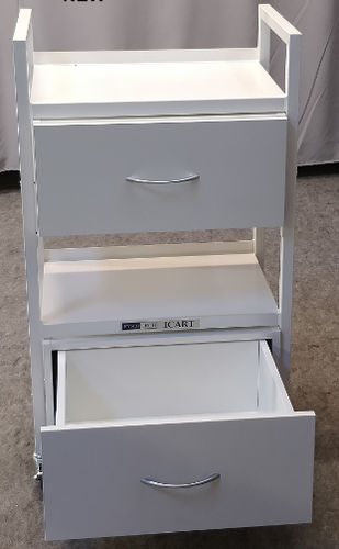 Carrello medico - 2050 series - Fysiotech - per strumenti / con cassetti / con ripiano