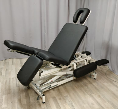 Lettino da massaggio pneumatico - EXPERT Y X1 - Fysiotech - su rotelle / con poggiatesta / con schienale ad altezza regolabile
