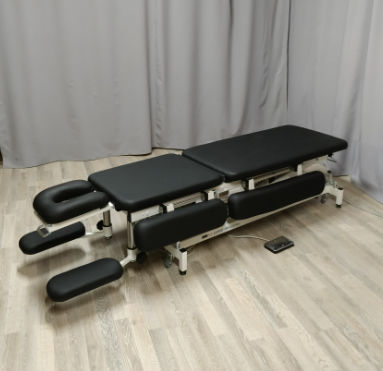 Lettino da massaggio pneumatico - EXPERT PRO X2 - Fysiotech - su rotelle / con poggiatesta / a 2 sezioni