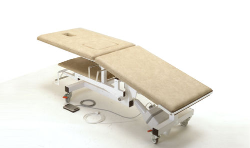 Lettino da visita per ecografia - Medico T26A - Fysiotech - elettrico / ad altezza regolabile / 2 sezioni
