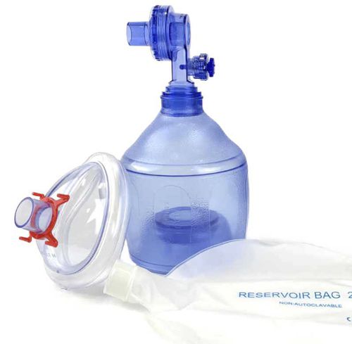 Rianimatore manuale didattico - 5000BVM - WNL Products - in PVC / con maschera / con valvola