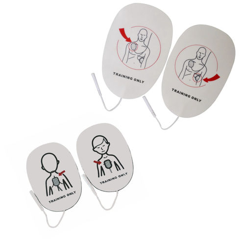Elettrodo per defibrillazione pad - XFTAP  - WNL Products - di petto / riutilizzabile