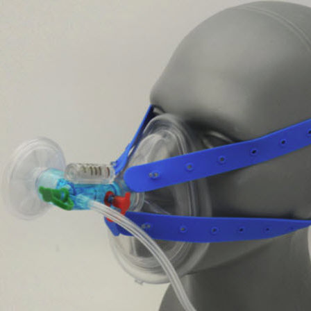 Maschera di ventilazione non invasiva - 8855 - BLS Systems Limited - CPAP / monouso / con filtro HEPA