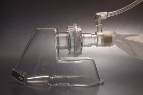 Maschera per ossigenoterapia senza lattice - 6105 - BLS Systems Limited - a bassa concentrazione / a concentrazione media / ad alta concentrazione