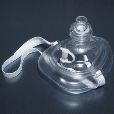 Maschera per rianimazione per RCP - 2025-HS	 - BLS Systems Limited - in plastica / senza lattice / monouso