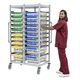 carrello per sala operatoria / di sterilizzazione / medico / ospedaliero