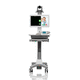 carrello per telemedicina per videoconferenza / con ECG / ad altezza regolabile / con cassetti