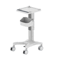 carrello per ECG / medico / di trasporto / in alluminio
