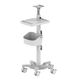 carrello di emergenza / ospedaliero / di trasferimento / per monitor
