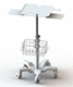 carrello informatico ad altezza regolabile