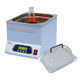 bagnomaria controllato tramite microprocessore / con agitazione / da banco / in acciaio inossidabile