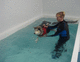 piscina per riabilitazione fuori terra / veterinaria