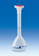 matraccio da laboratorio / in polipropilene / trasparente / con tappo