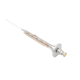 siringa da laboratorio / 2,5 ml / in polietilene / con ago fisso