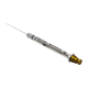 siringa da laboratorio / 1 ml / in polietilene / con ago fisso