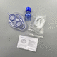 maschera di ventilazione facciale / CPAP / per ventilazione non invasiva / in PVC