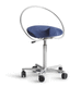 sgabello per studio odontoiatrico / ad altezza regolabile / con rotelle / ergonomico