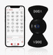 pad elettrostimolatore / indossabile / TENS / EMS
