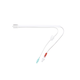 catetere per isterosalpingografia / intrauterino / femminile / a doppio lume