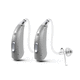 audioprotesi mini BTE / ricaricabile / con telecoil / beige
