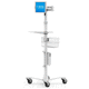 braccio di supporto articolato / ad altezza regolabile / per monitor / medico