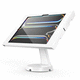 braccio di supporto girevole / per tablet PC / da tavolo / con sistema di sicurezza