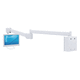 braccio di supporto articolato / inclinabile / per monitor LCD / medico