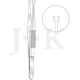 micro pinza per oftalmologia / dritto / in acciaio inox