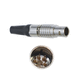 connettore maschio-femmina / per cavi / push-pull / dritto