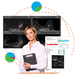 software di analisi delle immagini / per reportistica / di visualizzazione / diagnostico